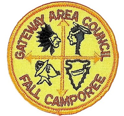 Gateway Area Council WI Fall Camporee Patch ORG Bdr (ZA965)