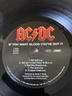 AC/DC IF YOU WANT BLOOD 180 GRAM EPIC ORIGINAL 2003 HEAVY METAL NWOBHM  ROCK