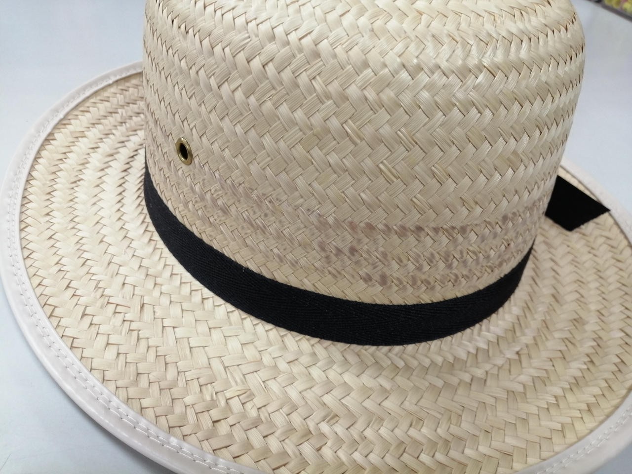 Sunset Straw Hat Model Beige SUNSET - image 3
