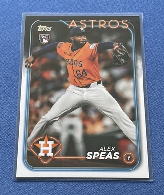 2024 Topps Update Series #US222 Alex Speas RC Houston Astros
