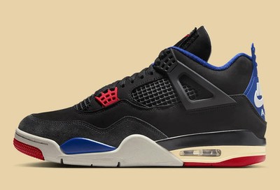 Nike Jordan 4 Retro Rare Air Black Red Blue Men & GS Size