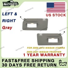 Pair Gray Sun Visor For Nissan 05-21frontier05-15xterra96401- Ea002 96400- Ea002 Pair Gray Sun Visor For Nissan 05-21frontier05-15xterra96401- Ea002 96400- Ea002