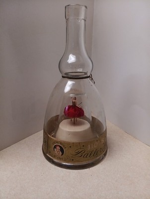 Bols Gold Ballerina Dancing Red Dress Liqueur Bottle 1950s Music Works