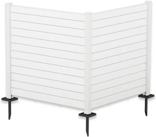 50" W X 48" H Outdoor Privacy Screens Aluminum Post, for ac's, pool pumps,etc