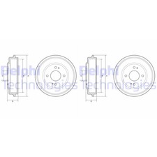 Tambour de frein Honda JAZZ