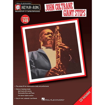 Hal Leonard John Coltrane Giant Steps - Jazz Play-Along Volume 149 Book/CD