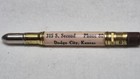 "OLIVER *Bowles Implement Co*Phone 80*Dodge City, Kansas" Unused Bullet Pencil — photo 8