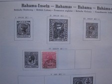 Antike Amerika-Sammlung: Bahamas Barbados Bermuda. Beschreibung bitte lesen!