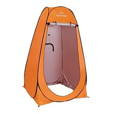 Pop Up Privacy Shower Tent - Portable Changing Tent for Camping, A - Orange