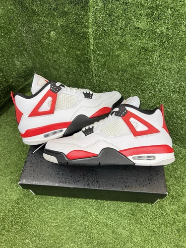 Size 10.5 - Jordan 4 Retro Mid Red Cement