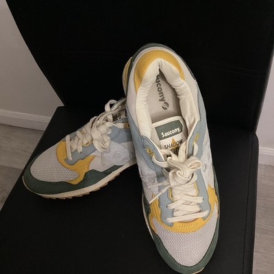 Saucony Shadow 5000 Premium Light Grey Green Unisex M 12 / W 13.5 Sneakers