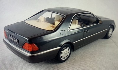 600 SEC   C140   1992   KK-scale   Anthrazit-Met.   V12   1:18 Lmt.   1500 pcs.