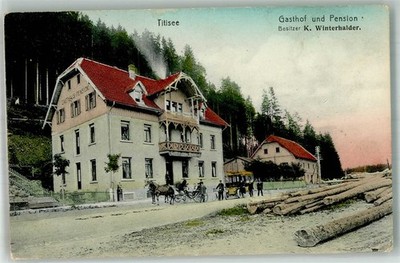 13586329 - 7820 Titisee Gasthaus Winterhalder Postbus Carriage