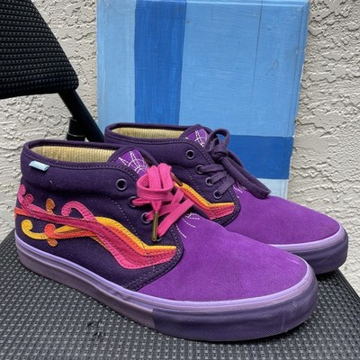 Vans  Sole Classics  Chukka Lx Men s Size 10 Purple Pink Skate Shoes