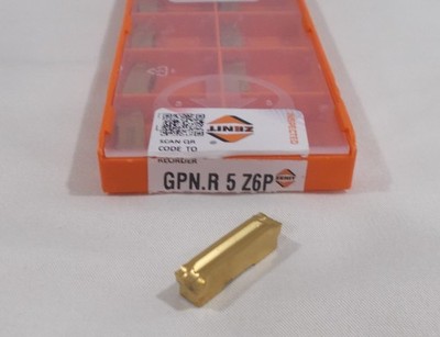 BOX OF 10, ZENIT CARBIDE GROOVING INSERTS GPN.R 5 Z6P ,