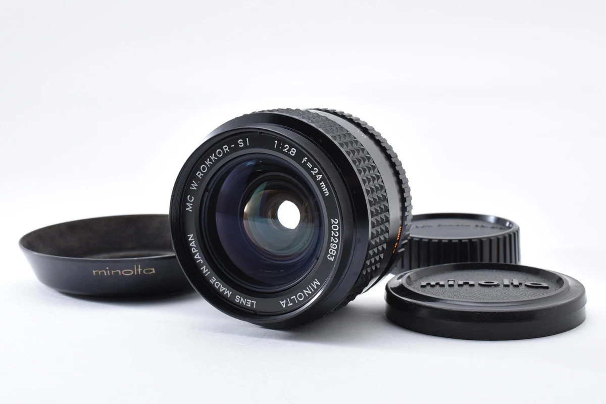 Minolta f/2.8 Camera Lenses 24mm Focal for sale | eBay
