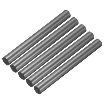 5 Pack Graphite Rod Graphite Stirring Rod Stick Rod 90x10mm Black