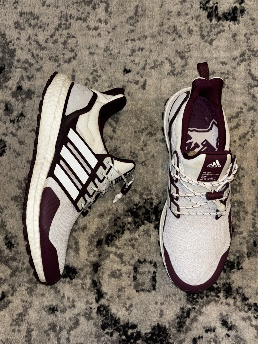 adidas gazelle silver green womens Aggie Football Issued NCAA x Ultraboost 1.0 Texas A&M Aggies Shoes –  Locker12 main image 1
