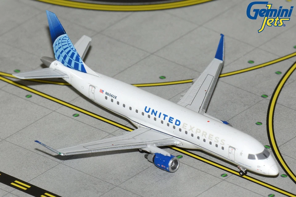 GeminiJets 1:400 United Express Embraer 175 N606UX GJUAL2342 AUF LAGER