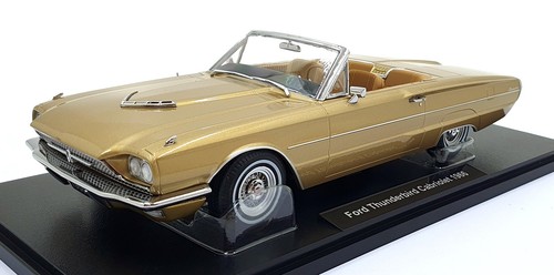 KK Scale 1/18 Scale KKDC181342 - 1966 Ford Thunderbird Cabriolet - Gold