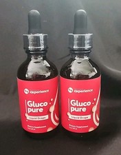  2 Pack Gluco Pure Drops GlucoPure Liquid Glycogen Support Supplement 4oz 
