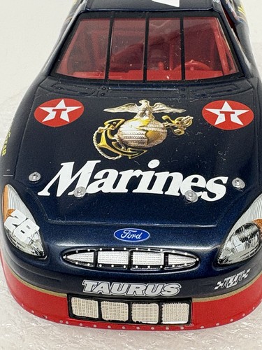 Nascar diecast 1:24 #28 Ricky Rudd U.S. Marines Ltd W/trailer &truck lot of 3!! - Picture 5 of 21