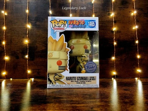 Funko Pop!  Naruto Shippuden - Naruto Uzumaki ( Kurama Link Mode ) - #1465 - New