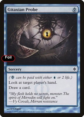 Foil Gitaxian Probe - 35 - MP - New Phyrexia