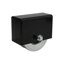 4 Inch V Groove Slide Gate Wheel Welded Bracket Box Dual Sealed Bearing Track