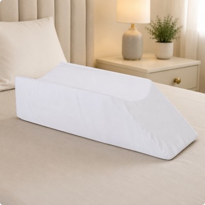 Beinhochlagerungskissen mit Bezug druckentlastend für Bett, Sofa,