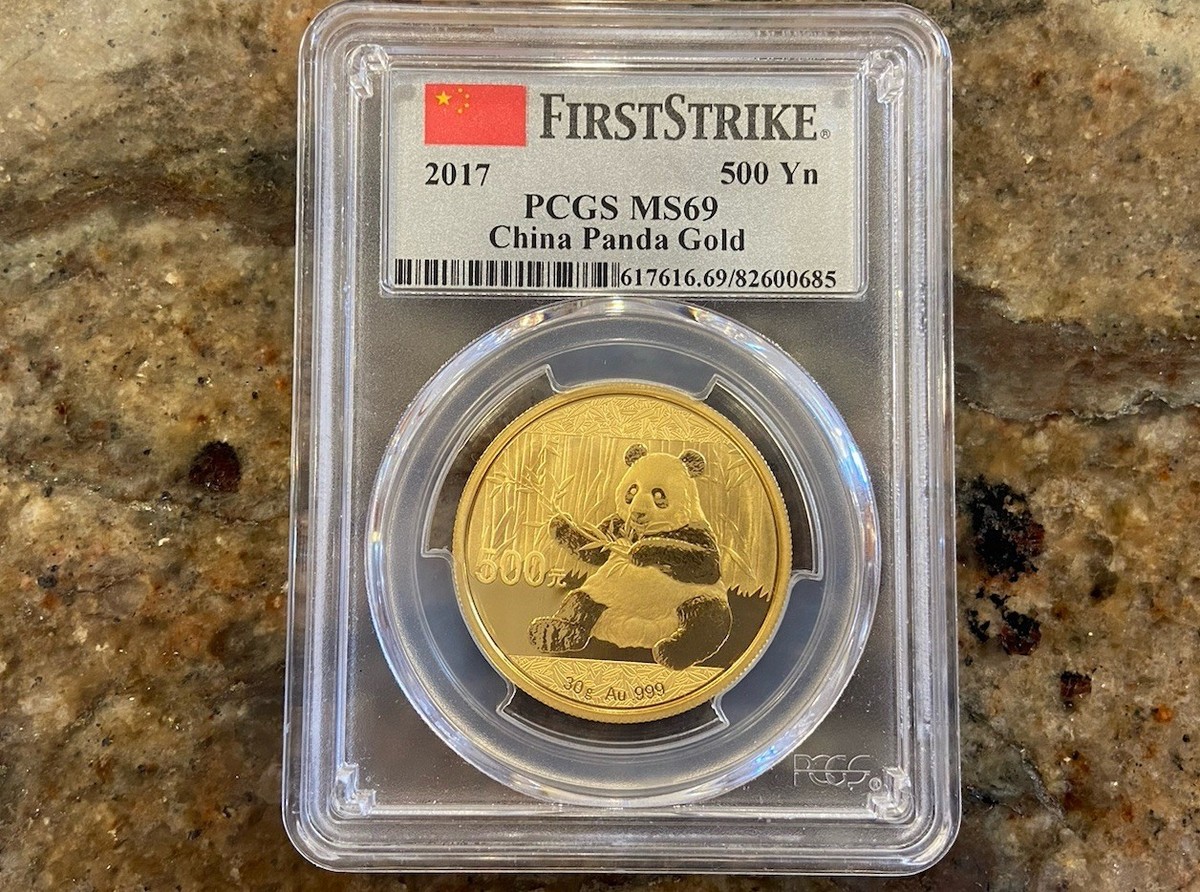 「マサオ返金ページ」 2017 30 g 500 Yuan China Gold Panda Coin MS 69 | eBay