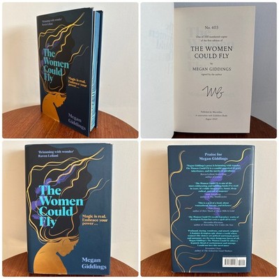Signed Numbered 1st Edition MEGAN GIDDINGS THE WOMEN COULD FLY ~ Only 500 Signed