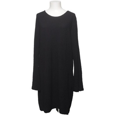 H&M, Kleid, Größe: XL, Schwarz, Elasthan/Polyester, Einfarbig, Damen #DNL