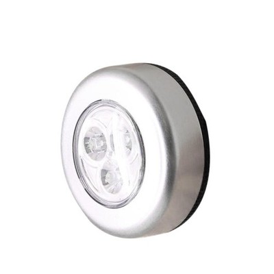 1x LED Touch Push On Off Licht Kabelloses Nachtlicht Energiesparlampe Weiß