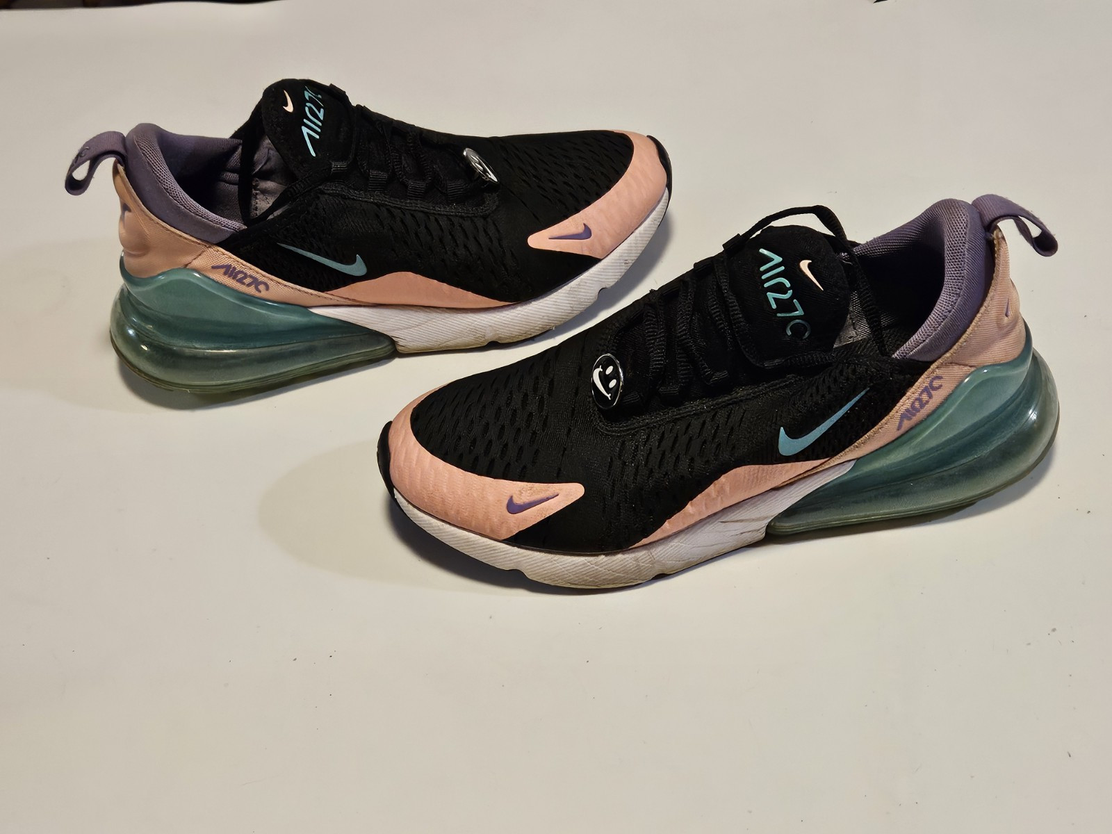 SAOLA Scarpe Nike Air Max 270 Have A Nike Day nere Hyper Jade da uomo taglia 8 CI2309 001