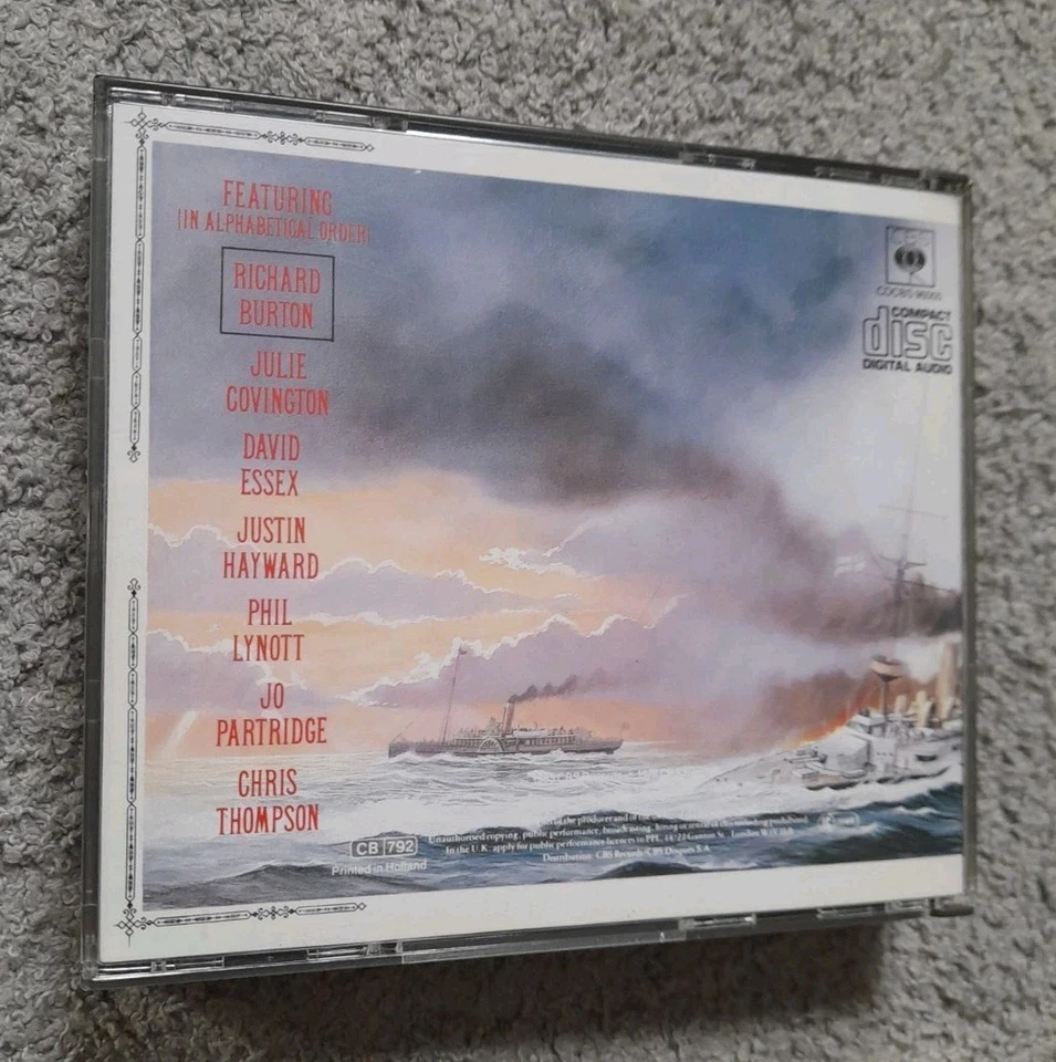 Jeff Wayne's WAR OF THE WORLDS - Doppel-CD 1985 A/NL, dicke CD-Box & Booklet! - Bild 4 von 4