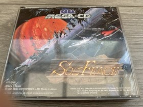 Sega Mega CD Sol Feace and Cobra Command Double Pack With Manuals