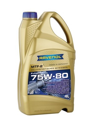 For RAVENOL OLEJE 1221103-004-01-999 MTF-2 75W80 4L GEARBOX OIL