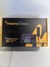 MAONO MaonoCaster Lite AU-AM200-S1 All-in-One Podcast Equipment Set with 3.5mm M