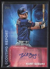 Kurt Suzuki 2016 Topps Scouting Report Auto #SRA-KSU Minnesota Twins