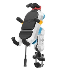 Motorcycles Handlebar Cellphone Mount Holder 15W Wireless Chargers Phone Bracket