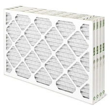 16x25x1 MERV 8 Pleated Air Filters by Mann+Hummel. 4 Pack.