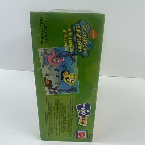 PUZZLE OF 100 PIECES SPONGEBOB SQUAREPANTS Vintage - Picture 4 of 5
