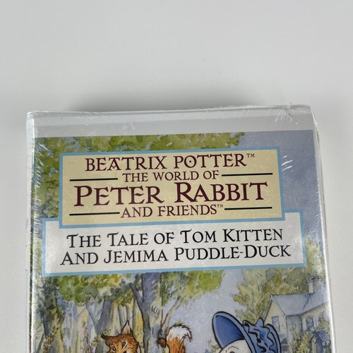 PETER RABBIT & Friends by Beatrix Potter Tale Tom Kitten Jemima Puddle VHS VTG - Picture 3 of 8