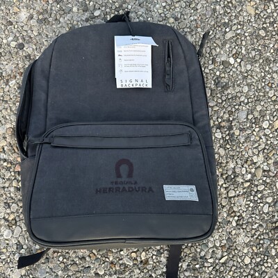 Hex Supply Signal Laptop Backpack Charcoal Gray New W Tags Herradura Tequila