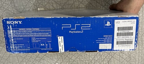 PlayStation 2 PS2 Slim Silver Console SCPH-90001 Complete In Box - Picture 22 of 22