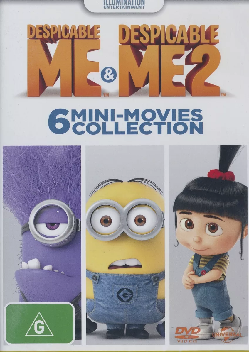 Despicable Me Despicable Me 2 6 Mini movies Collection DVD