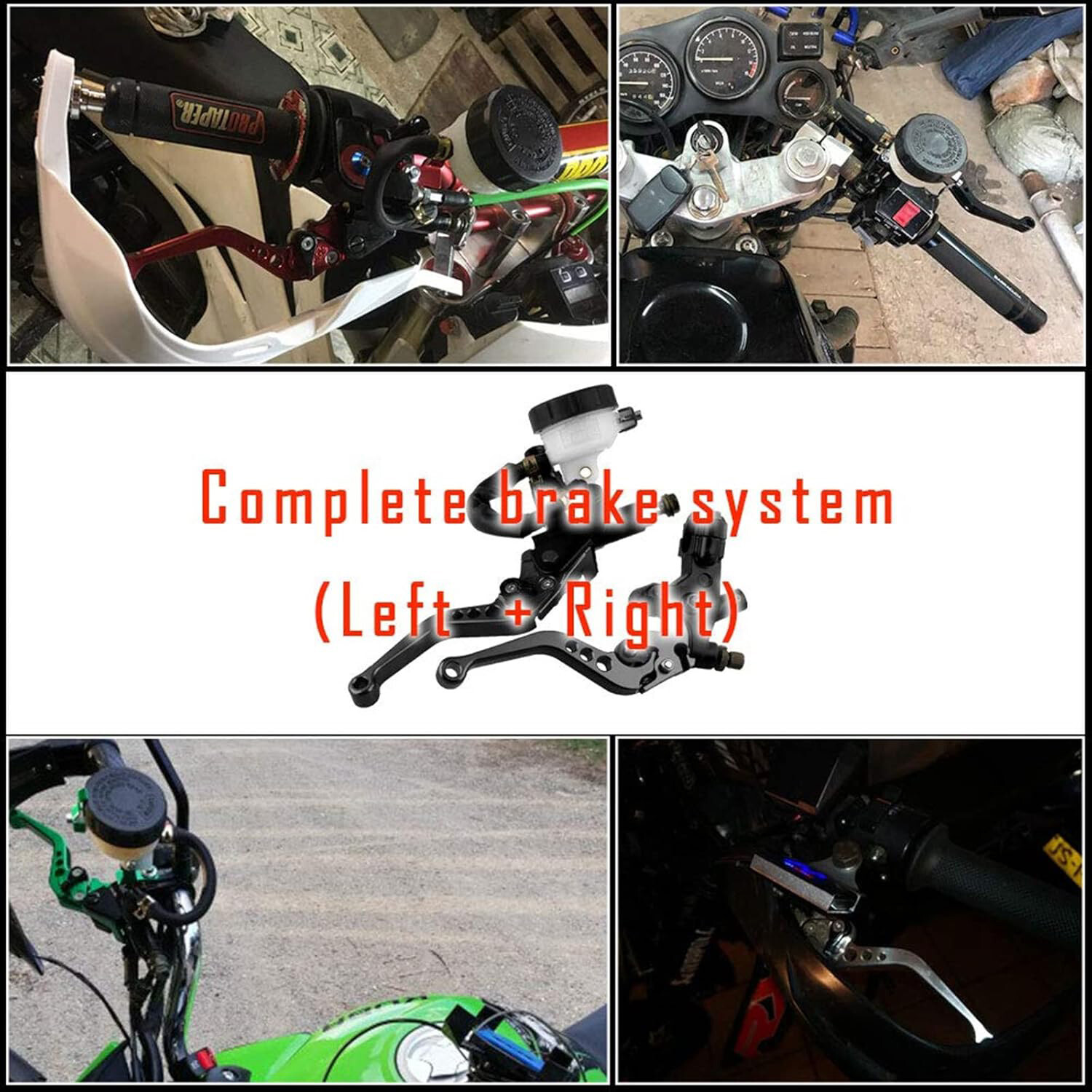 Brake Clutch Levers Master Cylinder Reservoir For Suzuki GS500F GSXR600 GSXR750