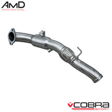 Cobra Focus RS Mk3 Sport Cat Largebore Downpipe Cat Fits OEM Exhaust FD83