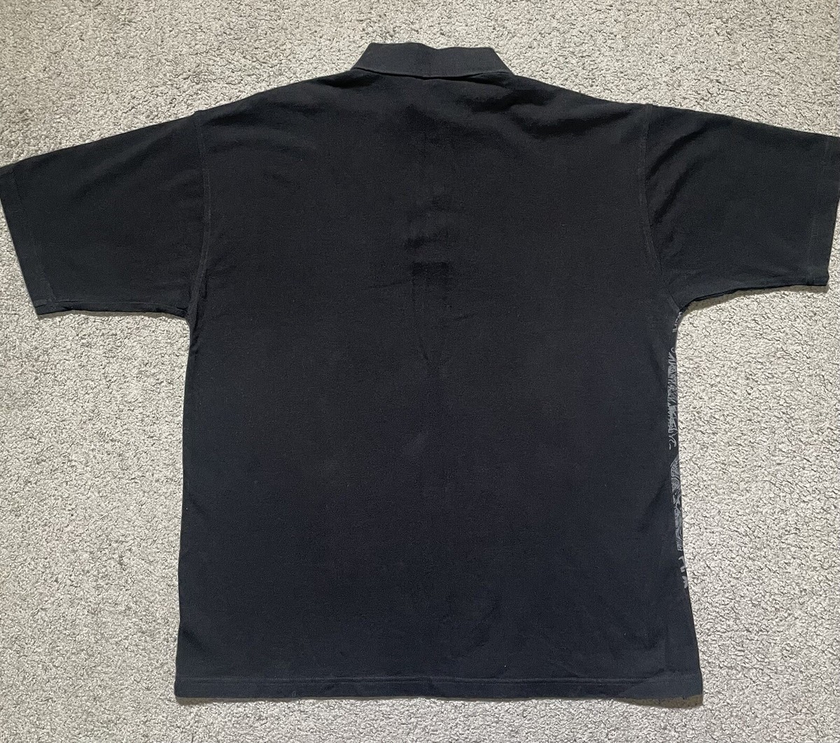 great dragon forces プリントTシャツ 90s ブラック L 古着 90s USA製 LIQUID BLUE レアパターン!! ドラゴン
